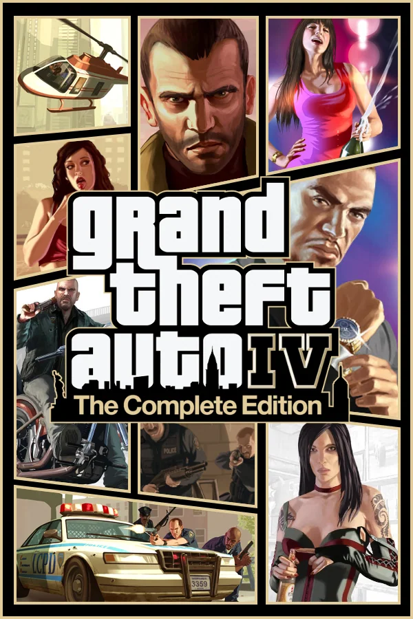 Jaquette de Grand Theft Auto IV