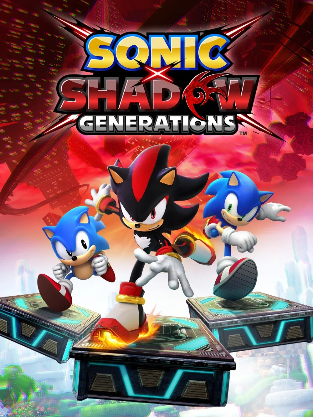 Jaquette de Sonic X Shadow Generations