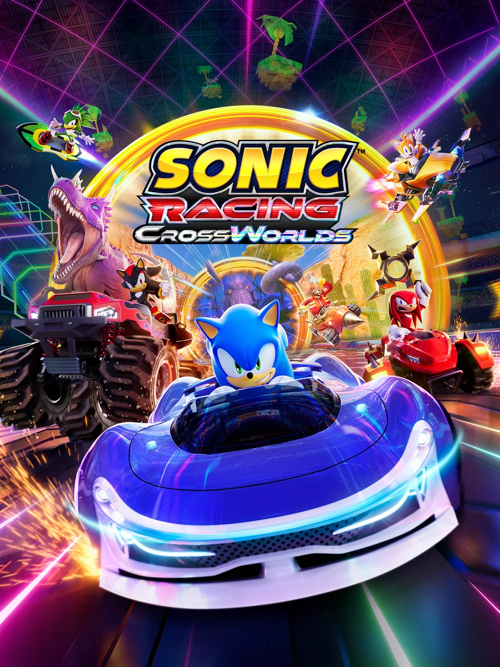 Jaquette de Sonic Racing : CrossWorlds