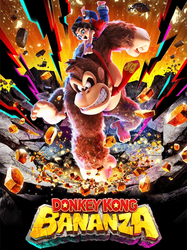 Jaquette de Donkey Kong Bananza