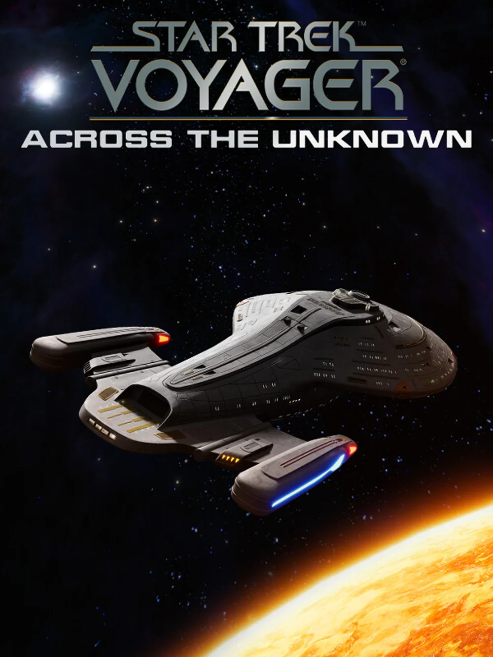 Jaquette de Star Trek: Voyager – Across the Unknown