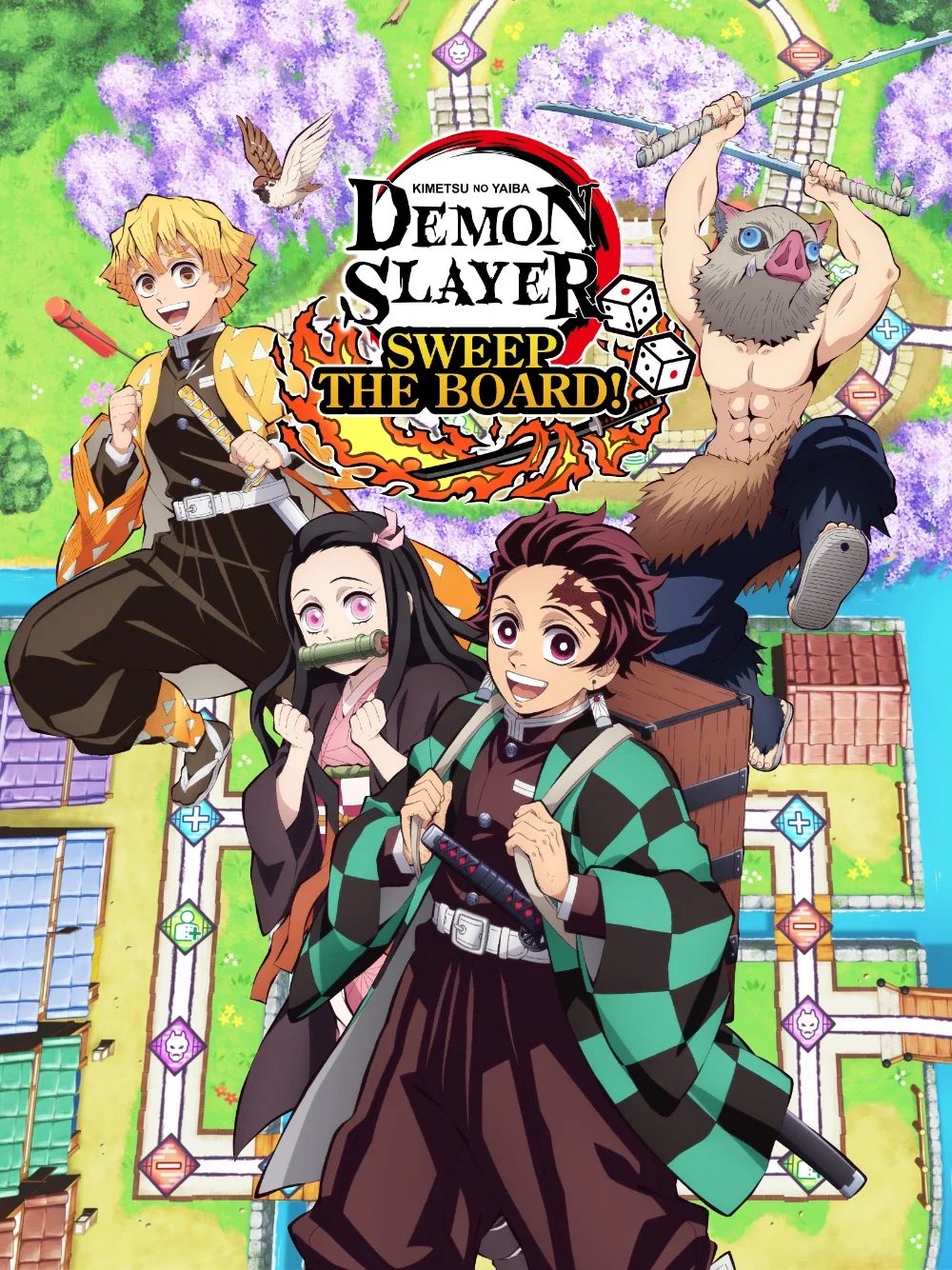 Jaquette de Demon Slayer : Kimetsu no Yaiba – Sweep the Board!