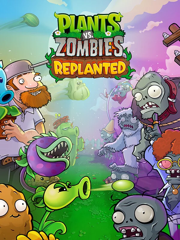 Jaquette de Plants vs. Zombies : Replanted