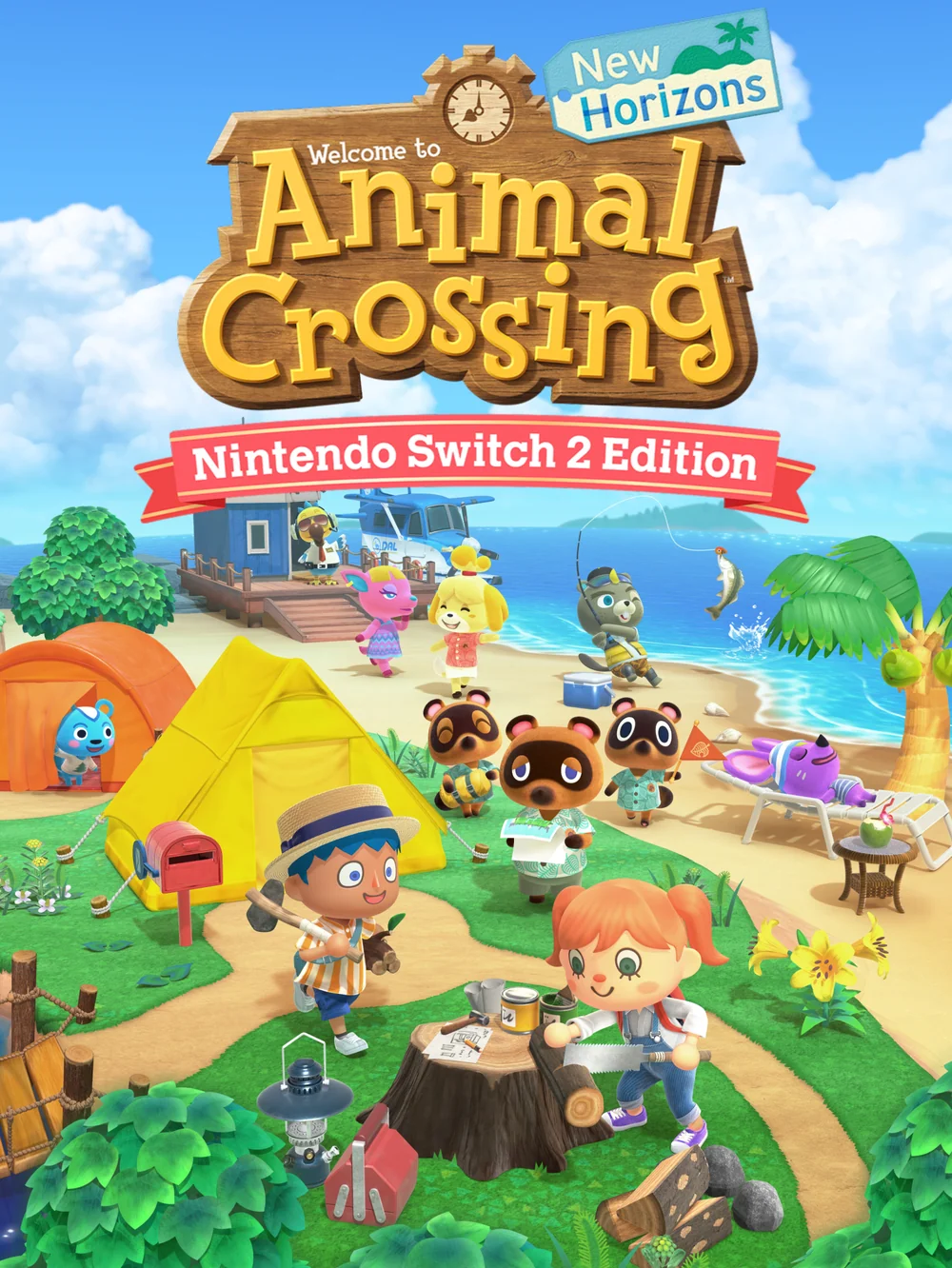 Jaquette de Animal Crossing : New Horizons – Nintendo Switch 2 Edition