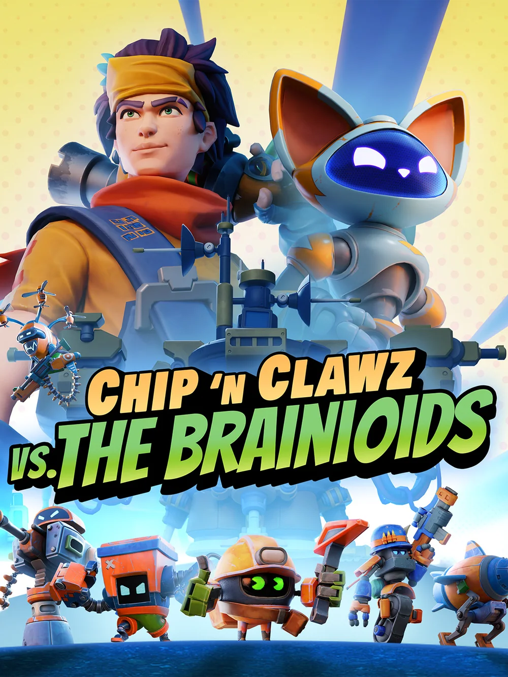 Jaquette de Chip 'n Clawz vs. the Brainioids