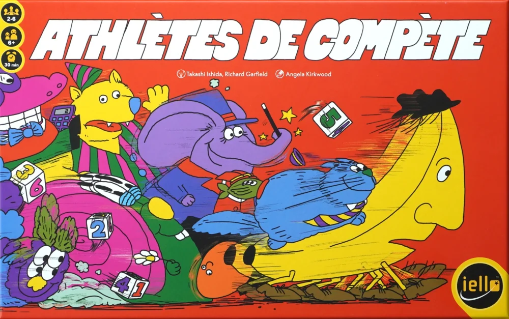 Boîte de Athlètes de Compète