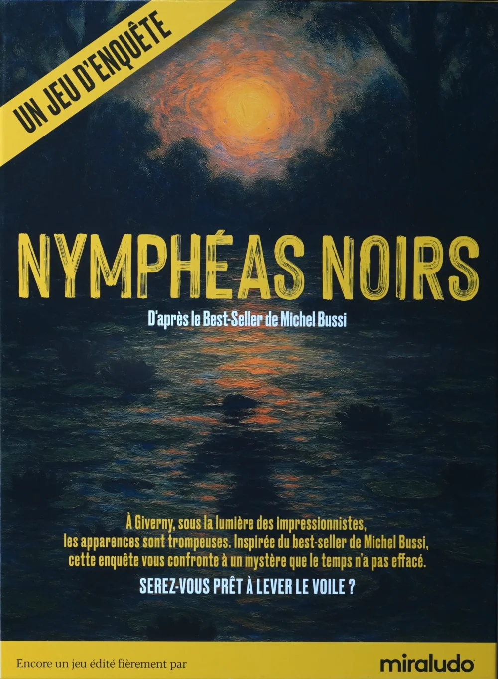 Boîte de Nymphéas Noirs