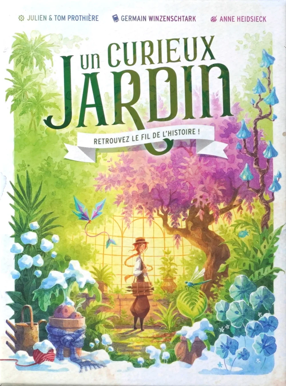 Boîte de Un curieux jardin