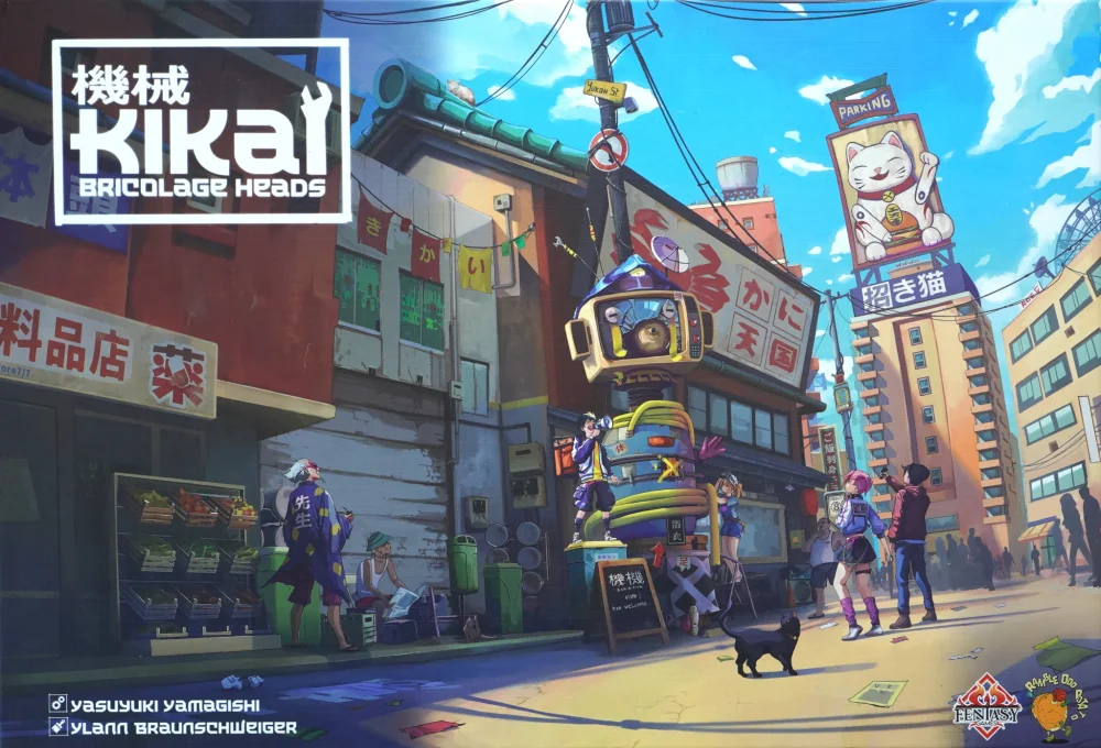 Boîte de Kikai : Bricolage Heads