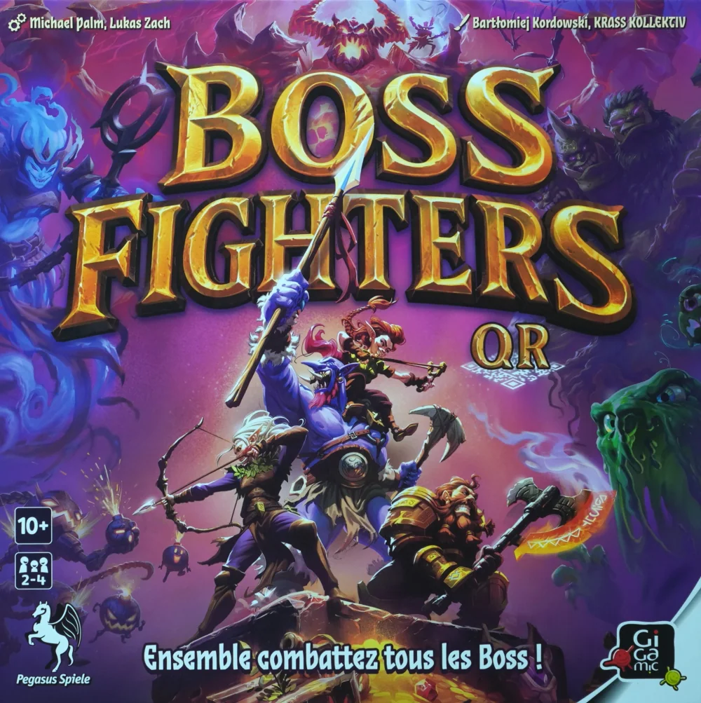 Boîte de Boss Fighters QR