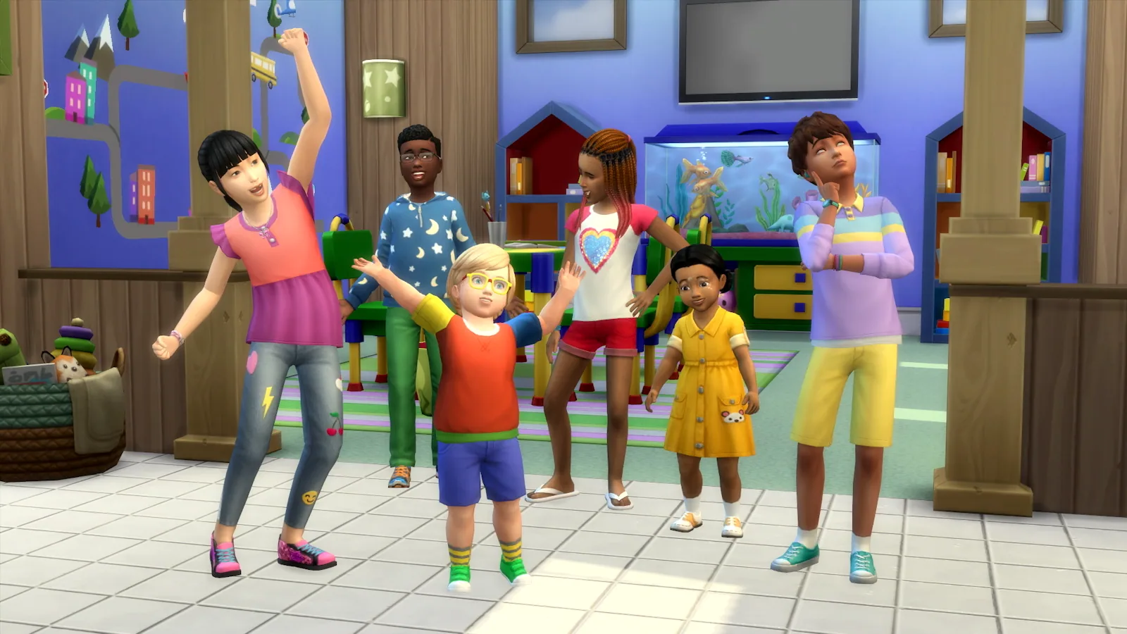 Les Sims 4 : Une mise à jour gratuite soigne le look et les espaces des plus jeunes