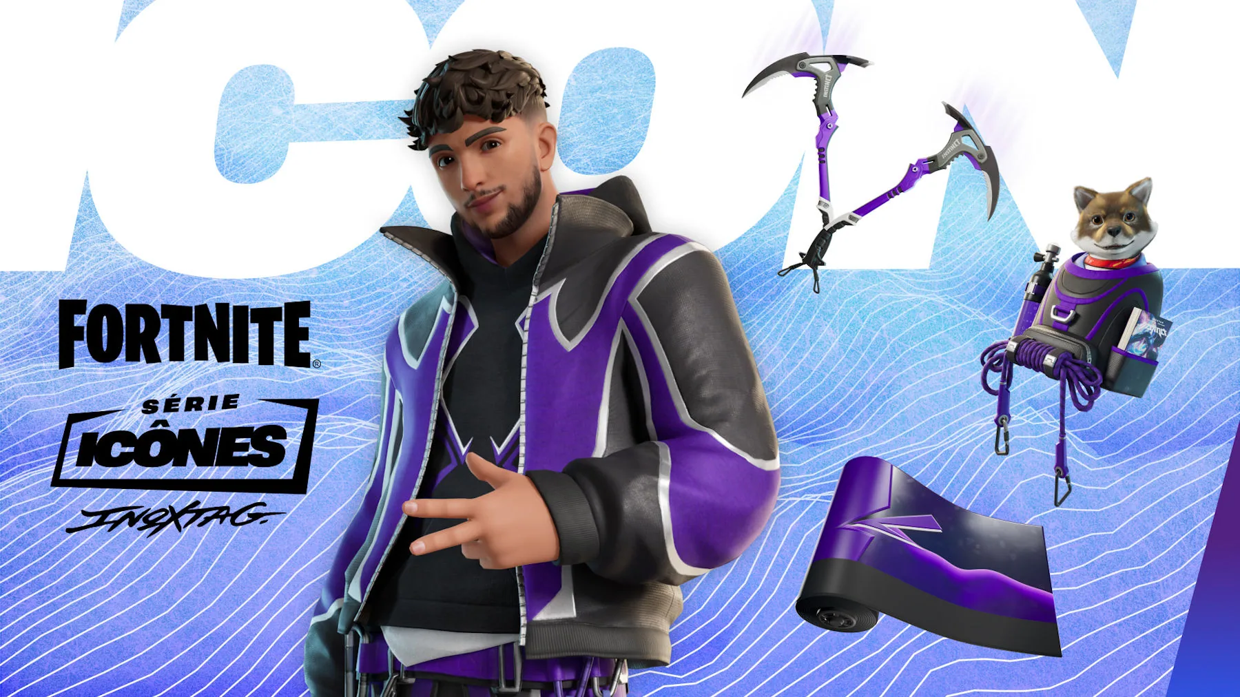 Fortnite : Inoxtag devient le premier créateur français de la série Icônes