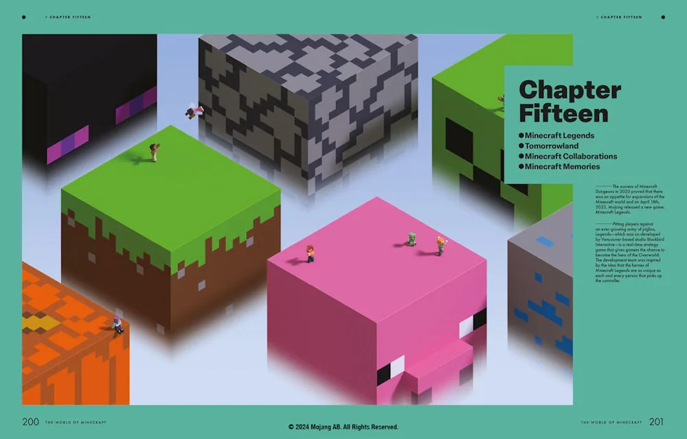 Minecraft : Un artbook officiel retrace les 15 premières années du jeu culte (2)