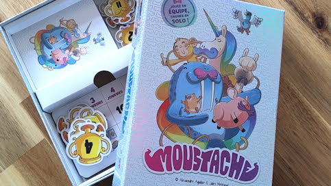 Terst du jeu de cartes Moustache