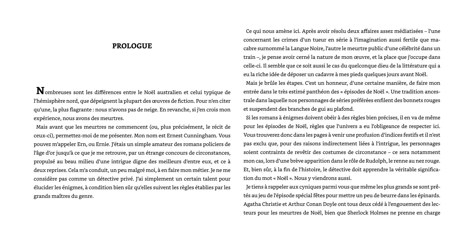 Toutes les fêtes de Noël commencent par un meurtre  Le nouveau cosy crime de Benjamin Stevenson