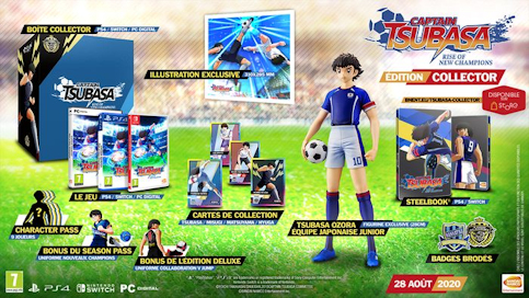 les 6 éditions de Captain Tsubasa - Rise of New Champions les 6 éditions de Captain Tsubasa - Rise of New Champions