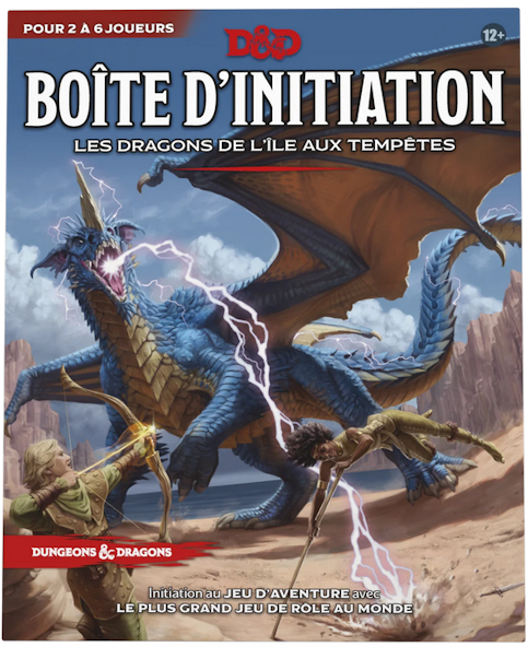 Dungeons & Dragons : La Boîte d'Initiation pour se lancer dans l’aventure « Les Dragons de l'Île aux Tempêtes » (2)