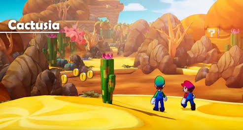 Mario et Luigi : L'épopée fraternelle nous ouvre les portes de Connexia Mario et Luigi : L'épopée fraternelle nous ouvre les portes de Connexia