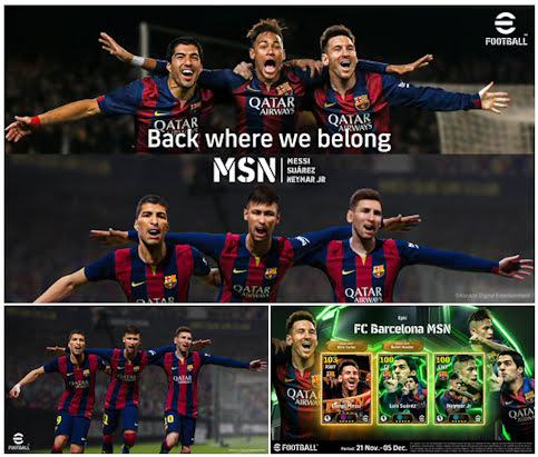 eFootball : Et Konami fait revenir Messi, Suarez et Neymar eFootball : Et Konami fait revenir Messi, Suarez et Neymar
