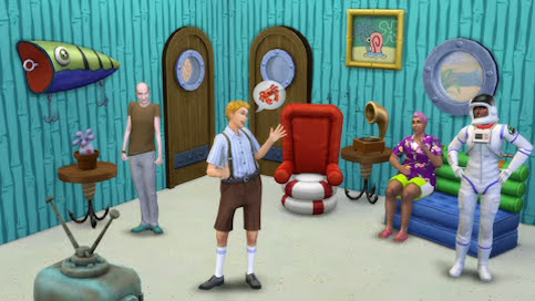Bob l'éponge x Les Sims 4 Bob l'éponge x Les Sims 4