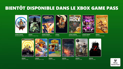 Game Pass Xbox décembre 2025 Game Pass Xbox décembre 2025
