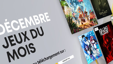 PlayStation Plus : Les jeux du mois de décembre 2025 sont disponibles