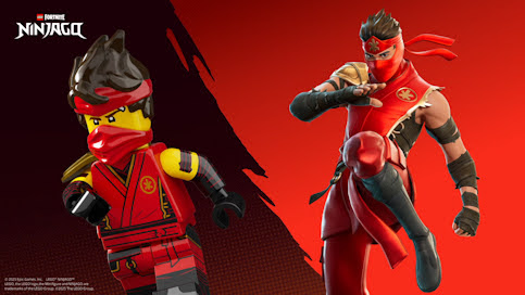 Ninjago arrive dans Lego Fortnite Odyssey