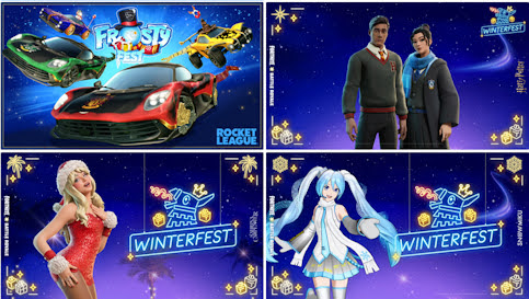 Fortnite et Rocket League célèbrent les fêtes avec la Fête Hivernale et le Frosty Fest Fortnite et Rocket League célèbrent les fêtes avec la Fête Hivernale et le Frosty Fest