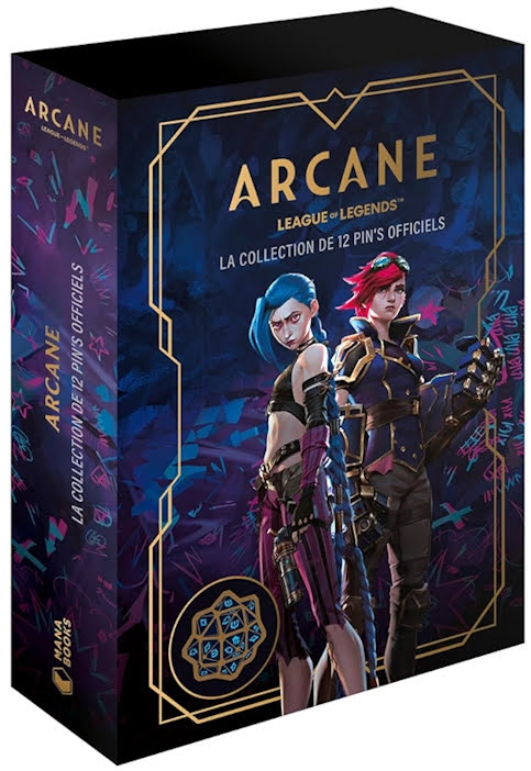 Arcane : Une collection officielle de 12 pin’s Arcane : Une collection officielle de 12 pin’s