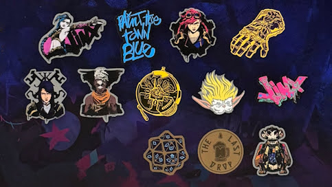 Arcane : Une collection officielle de 12 pin’s Arcane : Une collection officielle de 12 pin’s