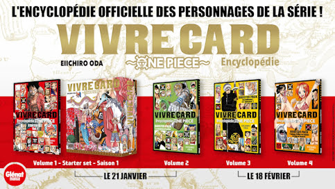 Vivre Cards One Piece Glénat Vivre Cards One Piece Glénat