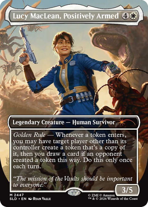 Secret Lair × Fallout Rad Superdrop pour Magic The Gathering Secret Lair × Fallout Rad Superdrop pour Magic The Gathering