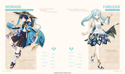 Genshin Impact Artbook officiel 3 Genshin Impact Artbook officiel 3