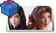 Final Fantasy VII Remake : Ne manque pas les figurines de Tifa et Aerith
