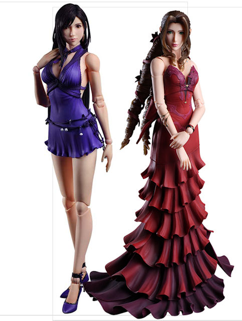 Final Fantasy VII Remake : Ne manque pas les figurines de Tifa et Aerith (3)