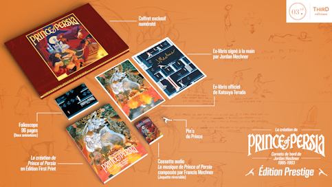 Prince of Persia : Le livre qui retrace la création du jeu culte