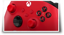Et voici la manette sans fil Pulse Red de Microsoft
