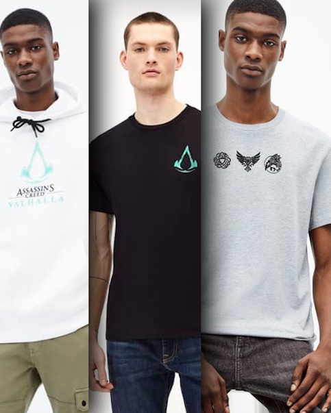la collection de vêtements Assassin's Creed Valhalla X Celio, la collection de vêtements Assassin's Creed Valhalla X Celio,