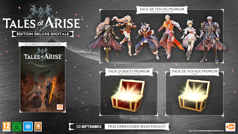 Edition Deluxe de Tales of Arise Edition Deluxe de Tales of Arise