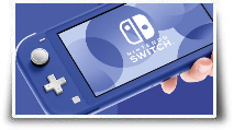 Et la Switch Lite voit la vie en bleue