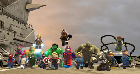 Lego Marvel Super Heroes sur Switch Lego Marvel Super Heroes sur Switch