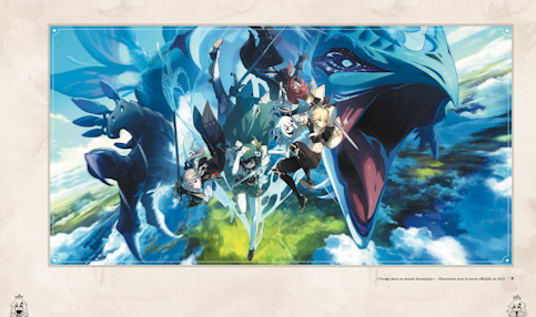 Genshin Impact : Un artbook qui rend hommage au jeu de HoYoverse (2)