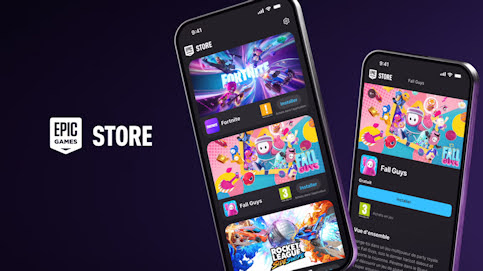 Epic Games Store dispo sur mobile