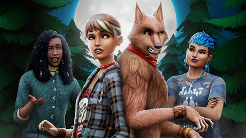 Les Sims 4 : Des vampires et des loups-garous pour Halloween Les Sims 4 : Des vampires et des loups-garous pour Halloween