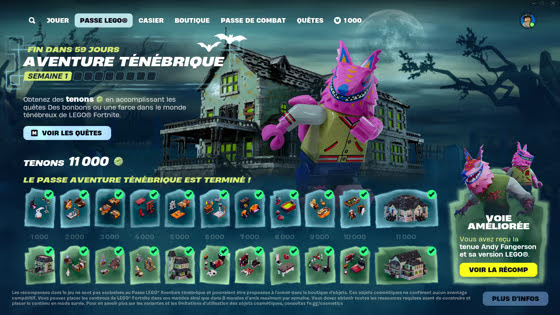 Ça va être une journée ténébrique avec Lego Fortnite Ça va être une journée ténébrique avec Lego Fortnite