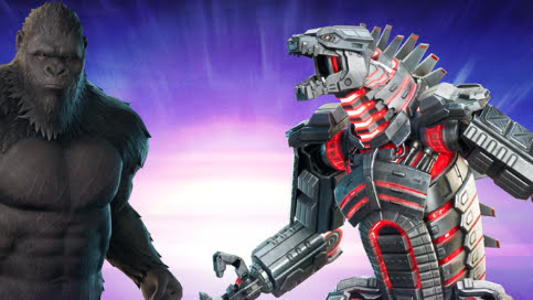 Fortnite Battle Royale : Le choc des titans avec Godzilla et Kong