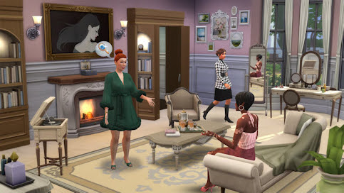 Les Sims 4 change de décors avec un kit Bureau gaming cosy Les Sims 4 change de décors avec un kit Bureau gaming cosy