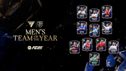FC25 Team of The Year (TOFY) 2025 FC25 Team of The Year (TOFY) 2025