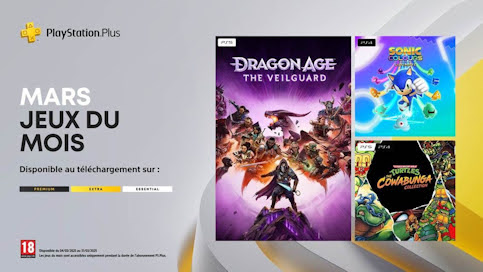 PlayStation Plus : Quels sont les jeux offerts de mars 2025 ? PlayStation Plus : Quels sont les jeux offerts de mars 2025 ?