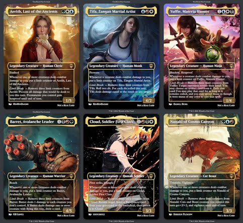 Magic The Gathering Final Fantasy
